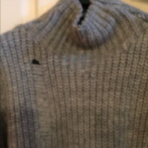 Distressed Zara Knit size M.  Cropped and cute